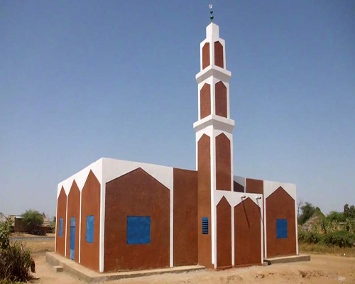 بناء مسجد - تشاد